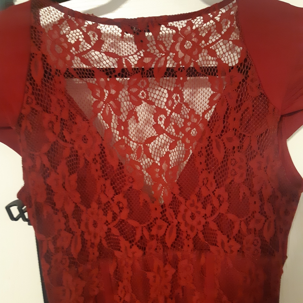 Guess Scarlet Floral Lace Dress